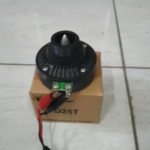 Tweeter Driver Black Spider D25T 300 Watt: Kualitas Suara Tinggi