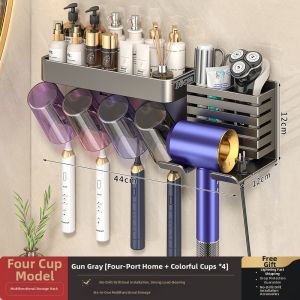 ERMO | Multifunctional No-Drill Mounting Toothbrush and Accessory Holder