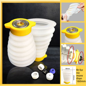 【High Quality New】Drill Dust Collector Drill Dust Cover Rubber Scalable Drill Dust Cover Collector for Ceiling Electric Hammer Dust Bowl