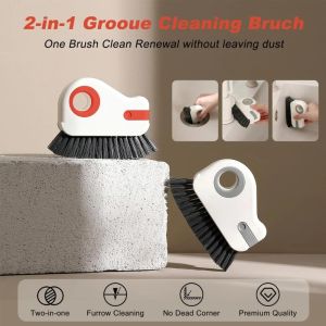 Multi Purpose Cleaning Brush Hard Bristle Brush Window Rail Handle Sliding Door Gap Floor Gap Cleaning Window Rail Brush