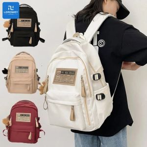 LORDWEYs New Large-capacity Backpack for Both Male and Female Students  A Casual Travel Backpack
