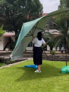 ร่มขาย 3x3 เมตร ร่มตกแต่ง ร่มร้านอาหาร ร่มบ้าน ร่มร้านค้า ร่มกันแสง UV ขนาดใหญ่