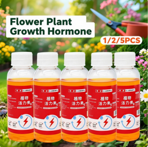 50ml Flower Plant Hormone Promotes Budding Flower-like Fertilizer Succulent Roots Green Universal Plant Growth Nutrition Tools