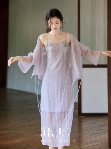JK&JS | Traditional Style Cotton Blend Thin Yarn Blouse