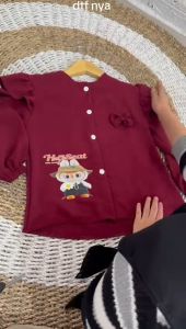 NESA SET KIDS 4-11 Tahun: Setelan Baju & Rok Sablon DTF