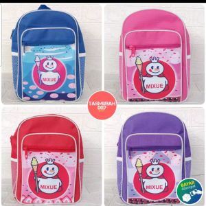 TAS RANSEL MIXUE GRATIS BOTOl MIXUE/ Tas ransel mixue/ botol minum mixue/ tas mixue