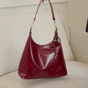 URCDN RDALVO | Túi Xách Tote Đỏ Sang Trọng Dung Lượng Lớn