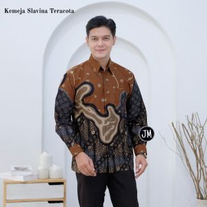 Atasan Tunik Batik Couple Seragam Outfit Kerja Terbaru