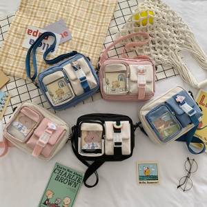 Cute Fashionable Girls Shoulder Bag 2023 New Style Outgoing Lovely Medium Small Bag for Students And Children