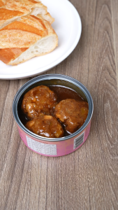 Combo 3 Đồ Hộp Bò Sốt Tiêu Xanh - Sườn Heo Hầm Đậu - Cá Ngừ Kho Thơm Cao Cấp SALLA Vị Nhà Làm