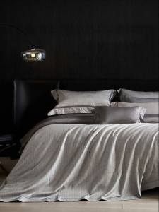 Mercury | High-End Long Staple Cotton Double-Ply Sateen Bedding Set 100 Thread Count