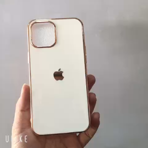 Ốp lưng iPhone 12 Pro Max dẻo TPU màu viền xi 6D sang trọng chống bám bẫn chống trầy xướt