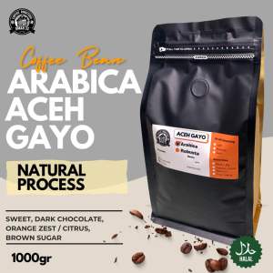 Kopi Arabica Aceh Gayo 1000gr | Natural Process | Medium Roast | Specialty Coffee