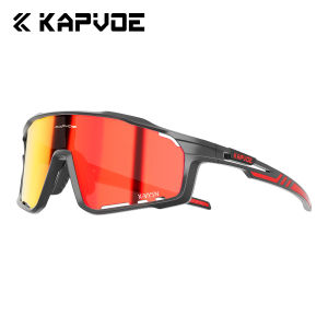 Kapvoe Photochromic Cycling Glasses for Men MTB Sunglasses Mountain Bike Bicycle Eyewear Women Sports Goggles Road Speed Skating