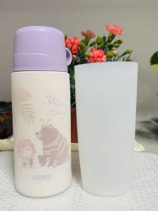 Takara Brand Silicone Cup Holder for Childrens Straw Insulated Water Bottle 600ml Heat Preservation Bottom Mat Cup Cover