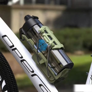 Unviersal Motorcycle Bottle Holder Adjustable Clamp Cage Cup Holder Adaptive Handle Bar