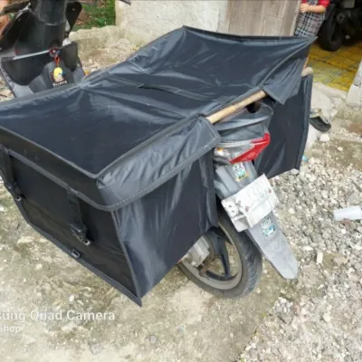 Tas Bronjong Anti air full tutup Tas motor tas obrok tas barang