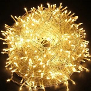 10/20/30/50M Outdoor Christmas LED String Light Garlands Decoraction Fairy Lamp For Indoor Garden Wedding Party Holiday Lights