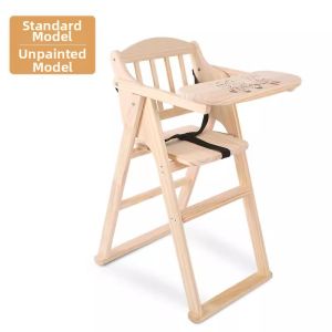 DANBIYIN | Foldable Safe Wooden Baby Dining Chair