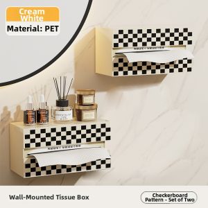 Wall-mounted Tissue Holder Bathroom Storage Box