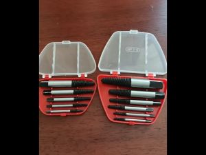 6Pcs Screw Extractor Center Drill Bits Guide Set: Broken Bolt Remover