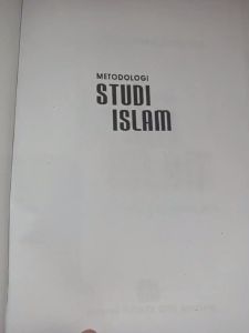 METODOLOGI STUDI ISLAM ~ PUSTAKA SETIA