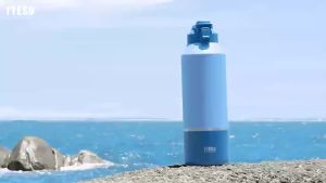 TYESO | TYESO 1200ML Large Capacity Thermos Bottle Portable Tumbler Vacuum Flasks Stainless Steel Thermal Water Bottle Sports Mug