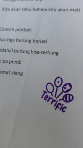 [COD] Stempel Reward Penilaian Guru TK / SD / Anak 25X25mm Termurah Kekinian