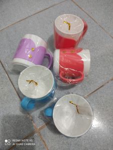 cốc hình khuy áo dùng uống nước đánh răng