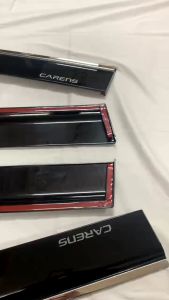 Vè che mưa chỉ inox xe Huyndai SANTAFE 2019- 2024 chỉ inox cao cấp sáng bóng