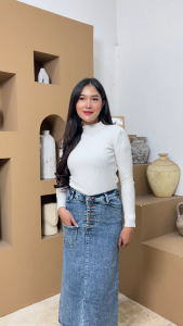 Sakura Glory - ROK JEANS DOLLITA DENIM PREMIUM UKURAN EU 27-34 / BAWAHAN / WANITA / DEWASA / DISTRO / IMPORT / HIGHWAIST / COD / DISKON / GRATIS ONGKIR / MURAH