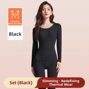 MsPai | Wool Heat Insulation Womens Thermal Underwear Shaping and Slimming Seamless