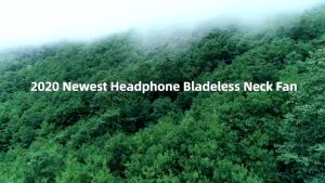 Portable Neck Fan Hands-Free Rechargeable Fan Led Hanging Fan Mini/Kupas Leher Neck Hanging Bladeless Fan