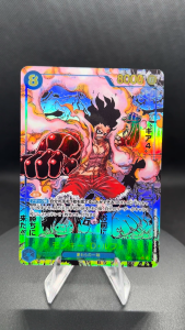 [OPTCG] Monkey D. Luffy SEC-SP (Comic Parallel) OP11-118 (One Piece TCG - Booster Pack "A Fist of Divine Speed")