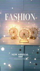 ✨ready stock✨Ferris Wheel Knick-Knacks - Fun and Unique Home Decor for Living Room TV Cabinet and Office Desktop