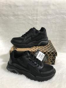 Sepatu sekolah anak PROATT CIA & LWH 2 warna tali sz 35-38(FREE KAOS KAKI)
