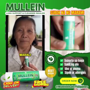 Mullein Inhaler – Natural Herbal Inhaler for Lung & Breathing Support