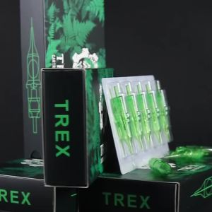 T-REX Tattoo Cartridge Sterile Safety Needles RLRM Tattoo Rotary Pen Round Lining 0.25MM 0.3MM 0.35MM