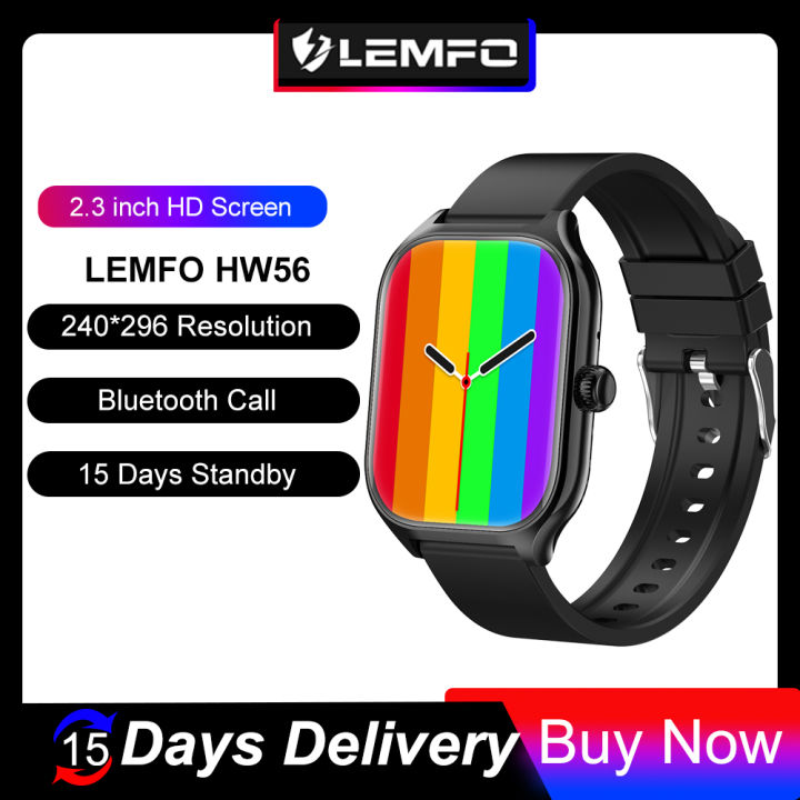 LEMFO Smart Watch Men Women Bluetooth Call Sport Smartwatch 2023 ...