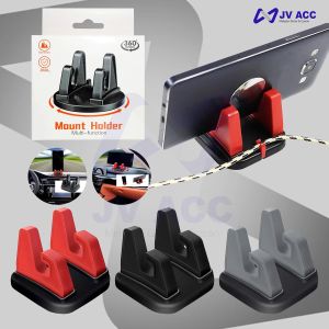 Nvn-P5 Rotate Phone Holder Hp Dimeja / Mobil / Tatakan Hp