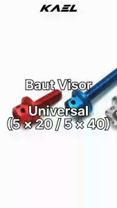 Baut Probolt Visor Universal - Untuk Semua Jenis Motor NMAX, Aerox, Lexi, Mio, PCX, Beat, Vario, ADV