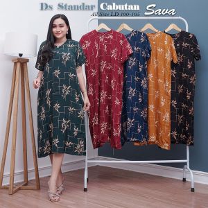 Daster polkadot terbaru 2023 bahan rayon lengan pendek busui friendly dress wanita serut depan kekinian