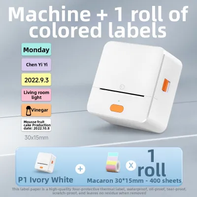 DTPrinter | Colorful Waterproof Self-Adhesive Name Tags for Label Printer