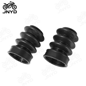 JNYD Motorcycle Front Fork Cover Gaiters Gators Boots 35mm Rubber For Harley Sportster XL883 XL1200 XL 1200 883 48 72 Iron