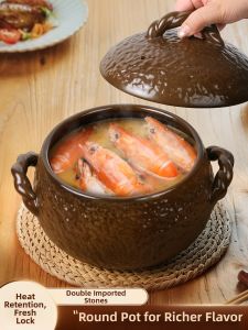 TAOXIANGYI | High-Heat Resistant Clay Pot