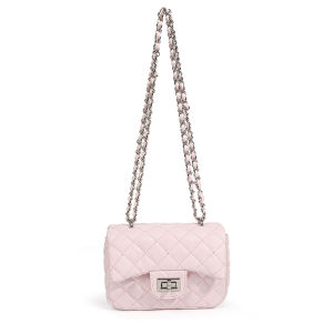 Laxmi Original Niche Design Small Fragrance Style Diamond Grid Chain Square Bag 2025 New Single Shoulder Slant Cross Bag for Women