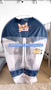 DIODIY 1.8 King/1.5 Queen /1.2 Single Size Indoor Folded Mosquito Net for Beds Anti Mosquito Bites Net Tent foldable Drop Resistant for kids and family