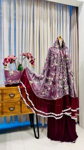 Mukena brukat sultan mix Tulle