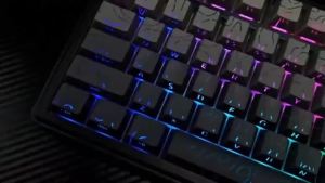 AULA | Bàn Phím Cơ Chơi Game AULA F75 MAX RGB Keycap PBT Không Dây 2.4G BT/có Dây Hỗ Trợ Thay Nóng Màn Hình TFT Tương Thích Văn Phòng