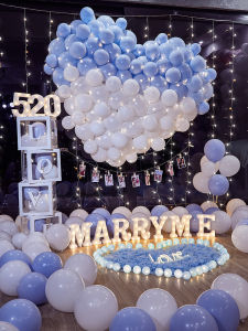 No Brand | Romantic Proposal Balloon Set for Indoor Room